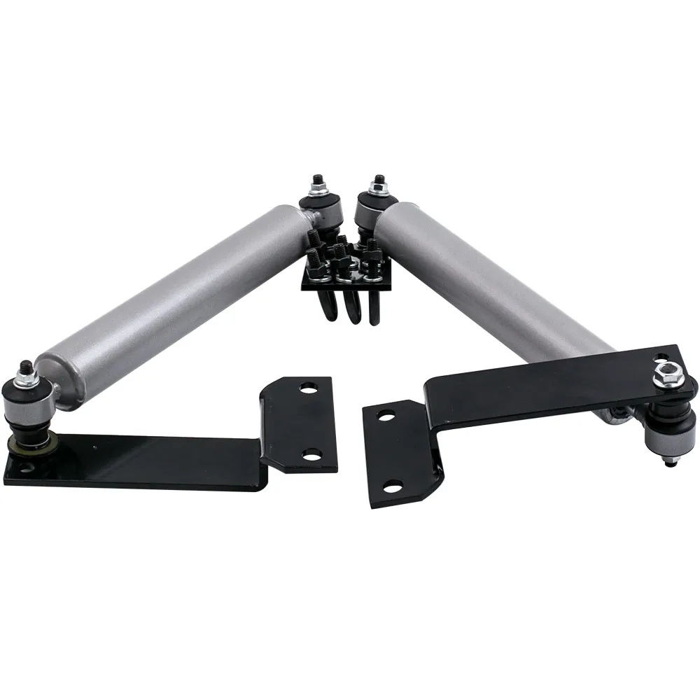 

Dual Replacement Steering Dual Steering Stabilizer Kit for Ford F250 F350 Super Duty Dual Steering Stabilizer 1999-2004 650mm