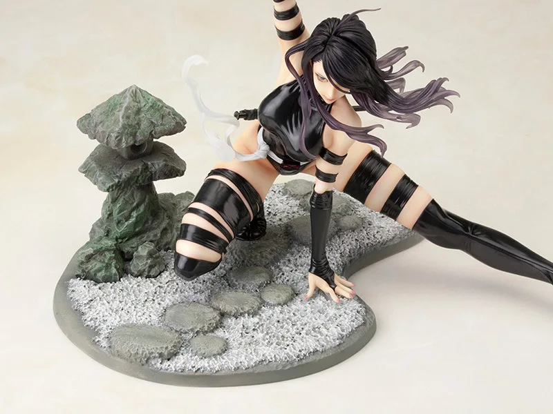 Статуя Marvel Bishoujo Psylocke X Force костюм в стиле ниндзя MK154 Элизабет Брэддок/Бетси Брэддок