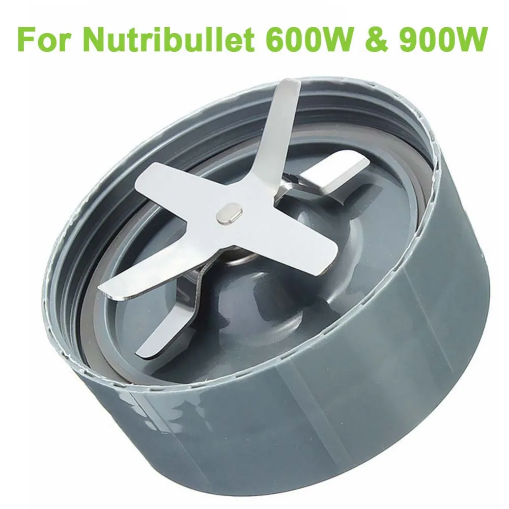 Plastic And Metal Grey New Extraction Blade For Nutribullet Nutri Bullet Replacement 900W and 600W