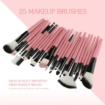 

15/22/25pcs Makeup Brushes Beauty Tool Set Foundation Blending Blush Eye Shadow Brow Lash Fan Lip Face Make Up Brush Kit
