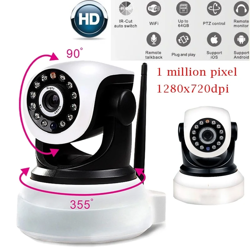 Ip wifi P2P wireless Camera securiy camera Home Security Indoor Phone