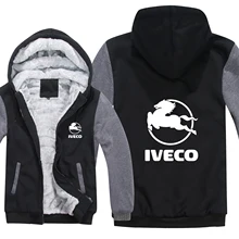 Зимние толстовки с капюшоном для грузовиков, мужские модные пальто, пуловер, шерстяная куртка с подкладкой, толстовки с капюшоном, HS-004