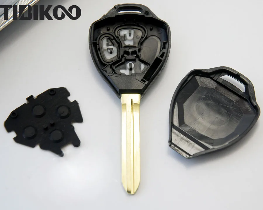 3 ButtonToyota Camry Reiz Remote Key Shell (13)-2