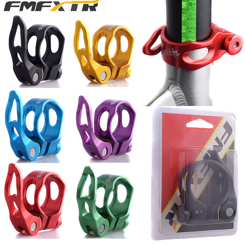 

Super Light Bike Bicycle Seat Post Clamp Quick Release MTB Cycling Seat Post PipeTube Clip for 30.8/34.9mm Bike Seatpost