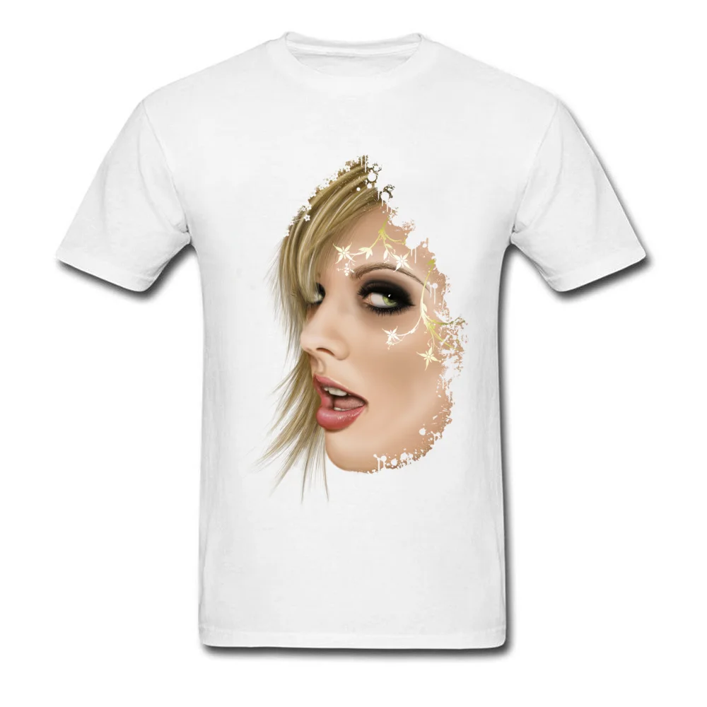 Round Neck Seduction 100% Cotton Fabric Student T Shirts Custom Short Sleeve Tops Shirts Cute Casual Tshirts Wholesale Seduction white