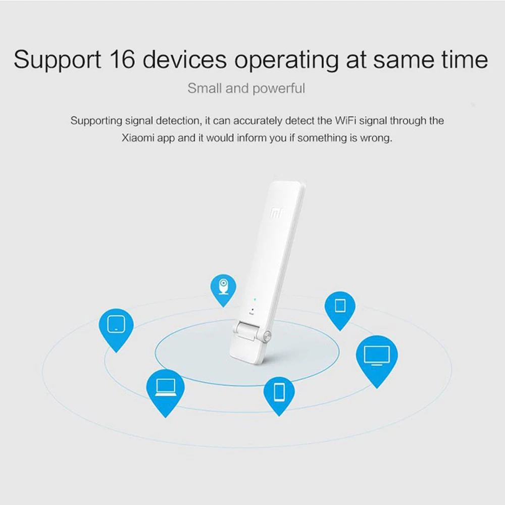 Xiaomi Wi Fi ретранслятор 2 усилитель удлинитель Универсальный ретидор 300 Мбит/с