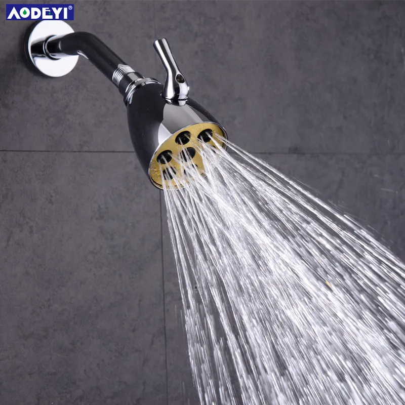 3 режима латунная насадка для душа с эффектом дождя|shower head saving|brass rain shower headadjustable arm