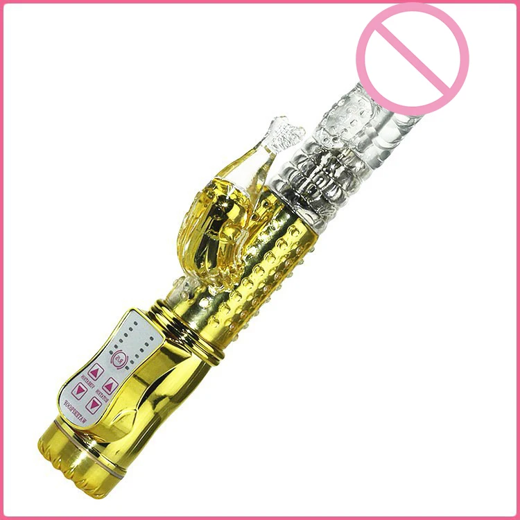 Rabbit Vibrator 7 Speed Vibe and 7Speed Rotation Waterproof Vibration ...