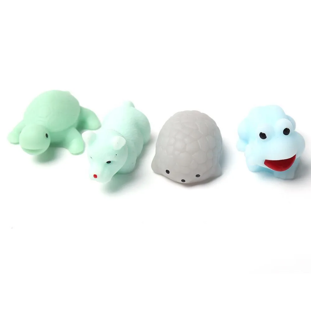 30 шт. Squeeze Squishies Mochi, игрушки для животных, аксессуары, мягкие силиконовые игрушки для детей
