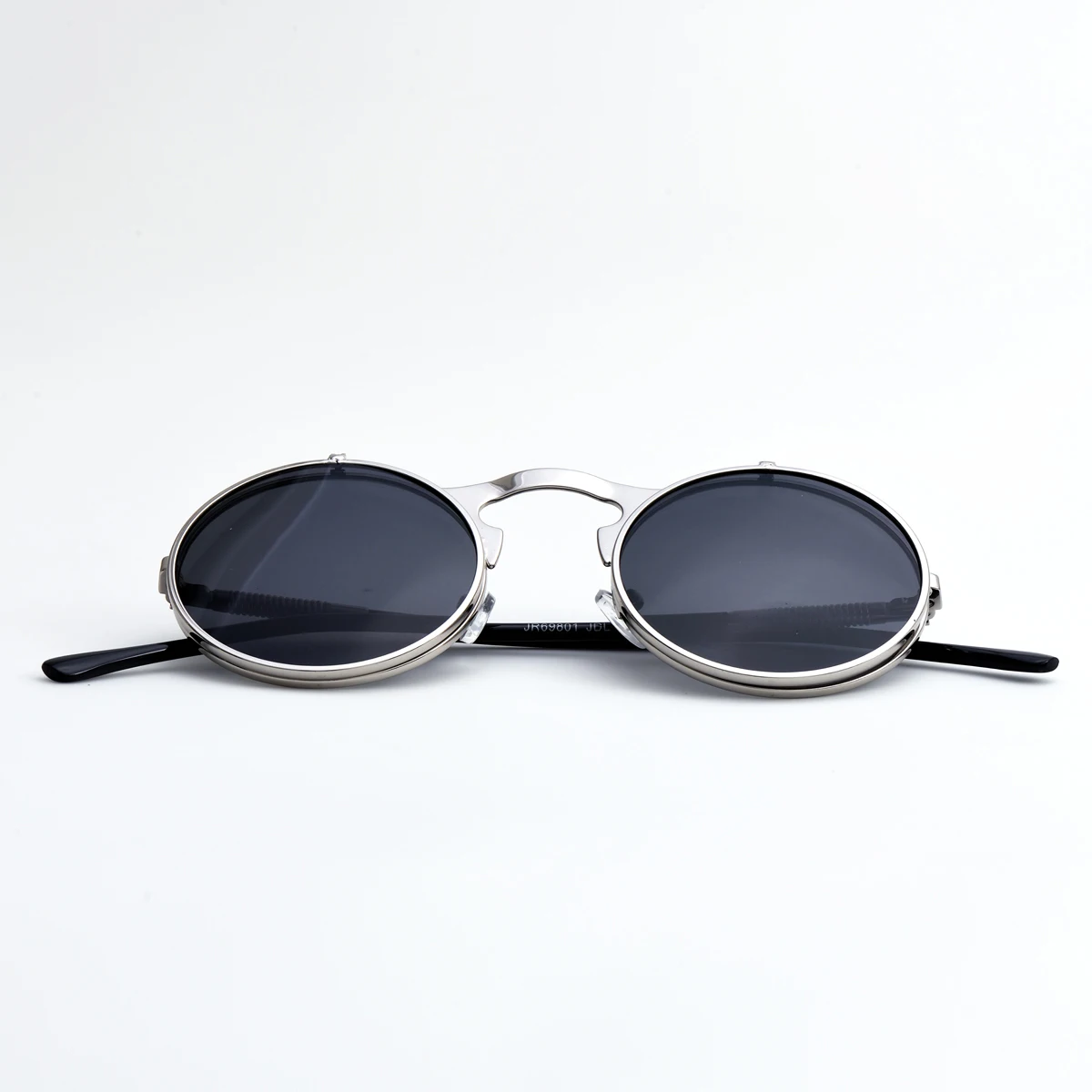 Мужские и женские классические солнцезащитные очки в стиле стимпанк с линзами 46137