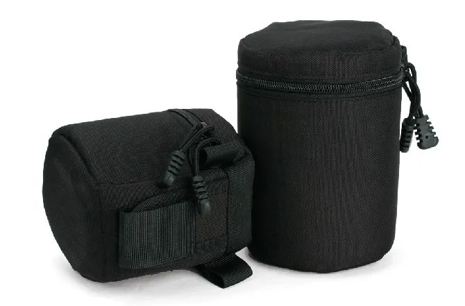 Biostore Маленькая в большой размер утолщенная линза Сумка для DSLR пакет объектива