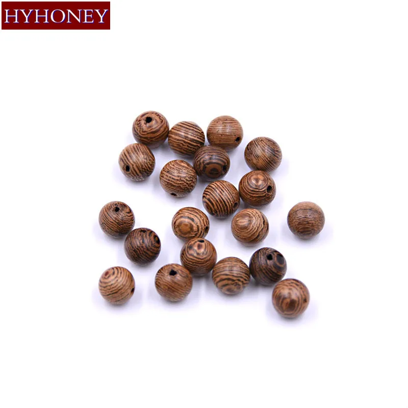 

HYHONEY 8MM Wood Beads DIY Bracelet Handmade Jewelry Making Jewelry Findings Accessories Wholesale