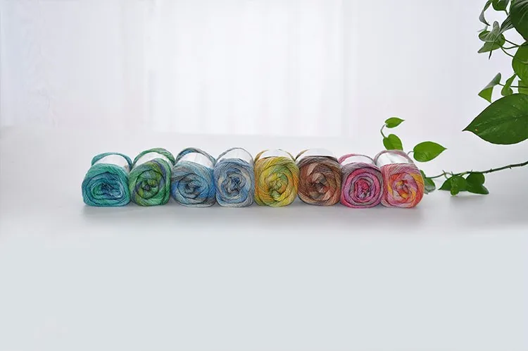 100 г/шар Rosecolor краска тушью полиэстер толстая пряжа для ручного вязания шарф грубая