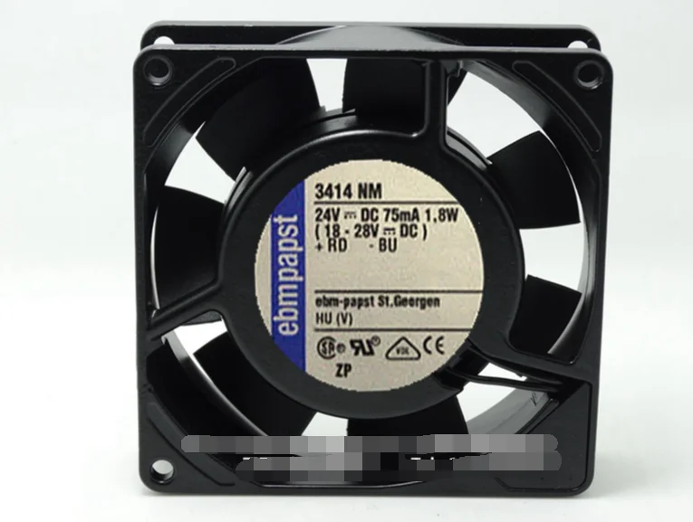 Вентилятор 3414 нм 24V 75MA 1,8 W 9025(9 см