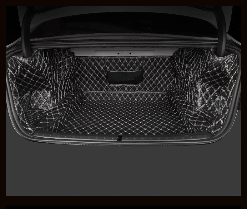 Lsrtw2017 волокна кожи багажник автомобиля коврик для bmw 5 серии g30 520 528 530 535 540