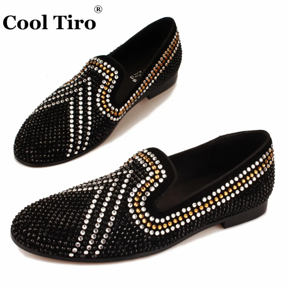 Rhinestones Loafers  (8)