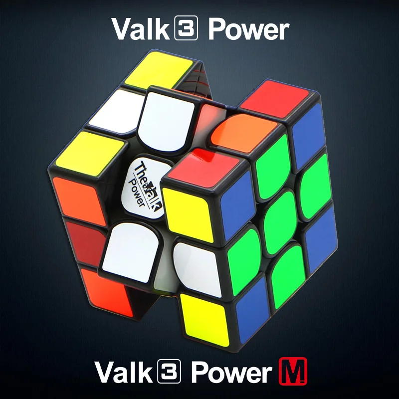 QiYi Valk3 Стандартный/Valk3 Мощность/Valk3 Мощность M Магнитная кубар-Рубик на скорость Профессиональный Забавный куб обучающий игрушка для детей