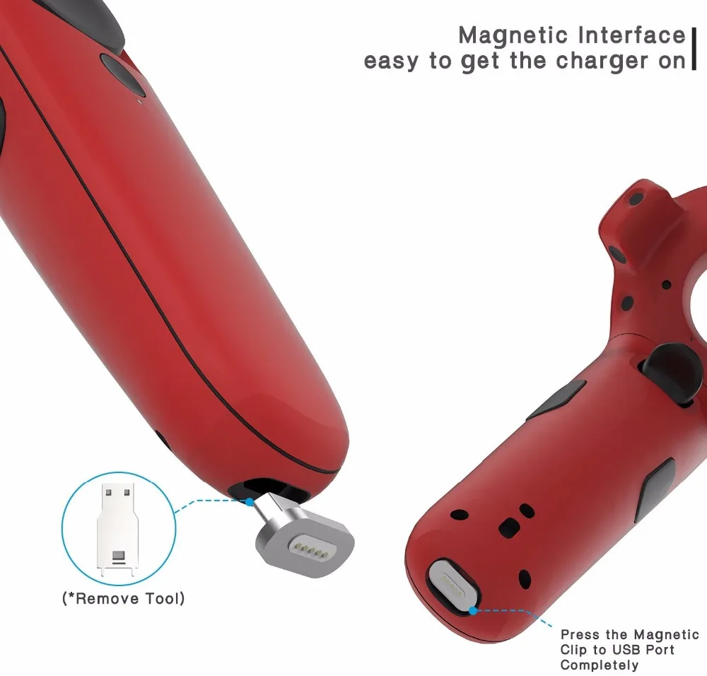 Controller Wireless Magnetic Adsorption Charging