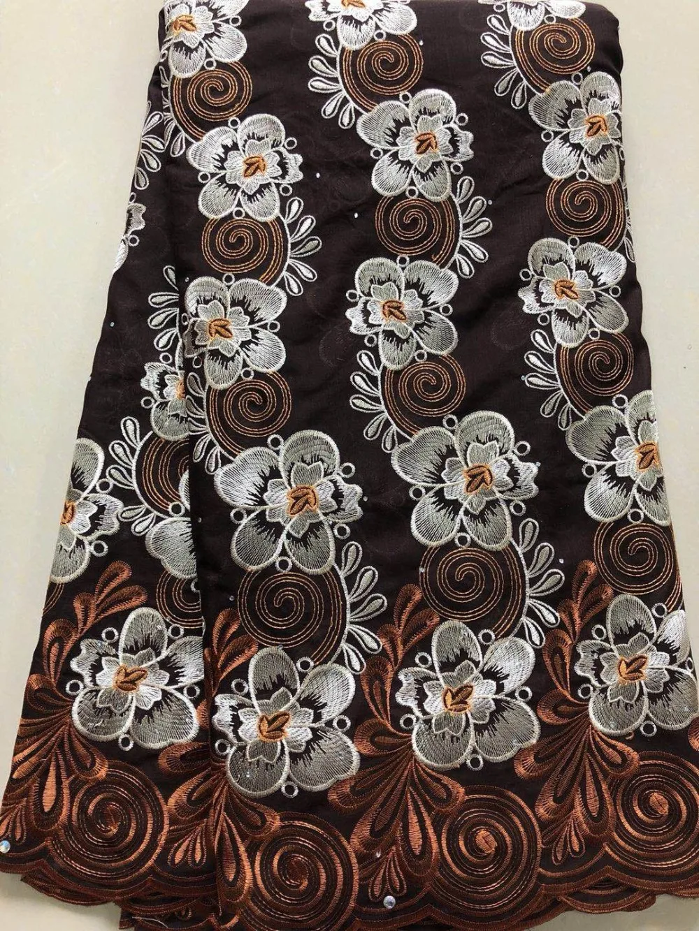 

Latest African Cotton Swiss Voile Lace Fabric High Quality African Swiss Voile Lace In Switzerland