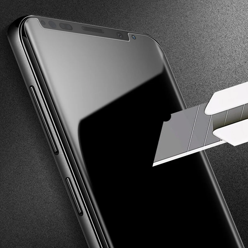 Gourde закаленное стекло для Samsung Galaxy S9 plus s8 S8 + 3D полное покрытие Защитная пленка