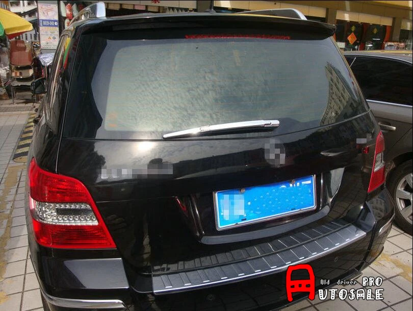 Для Mercedes-Benz GLK-Class X204 2008- Блестящий ABS хромированный задний стеклоочиститель накладка 3 шт