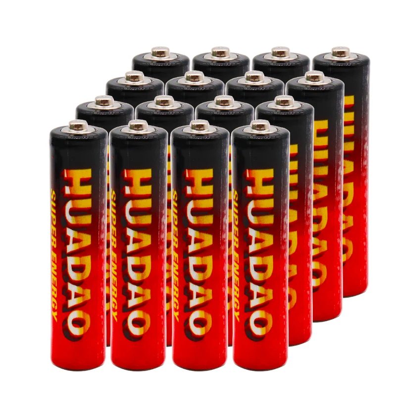 Большой емкости 1,5 В батарея AAA Углеродные аккумуляторы безопасный сильный взрывозащищенный 1,5 Вольт AAA батарея UM4 Batery без ртути