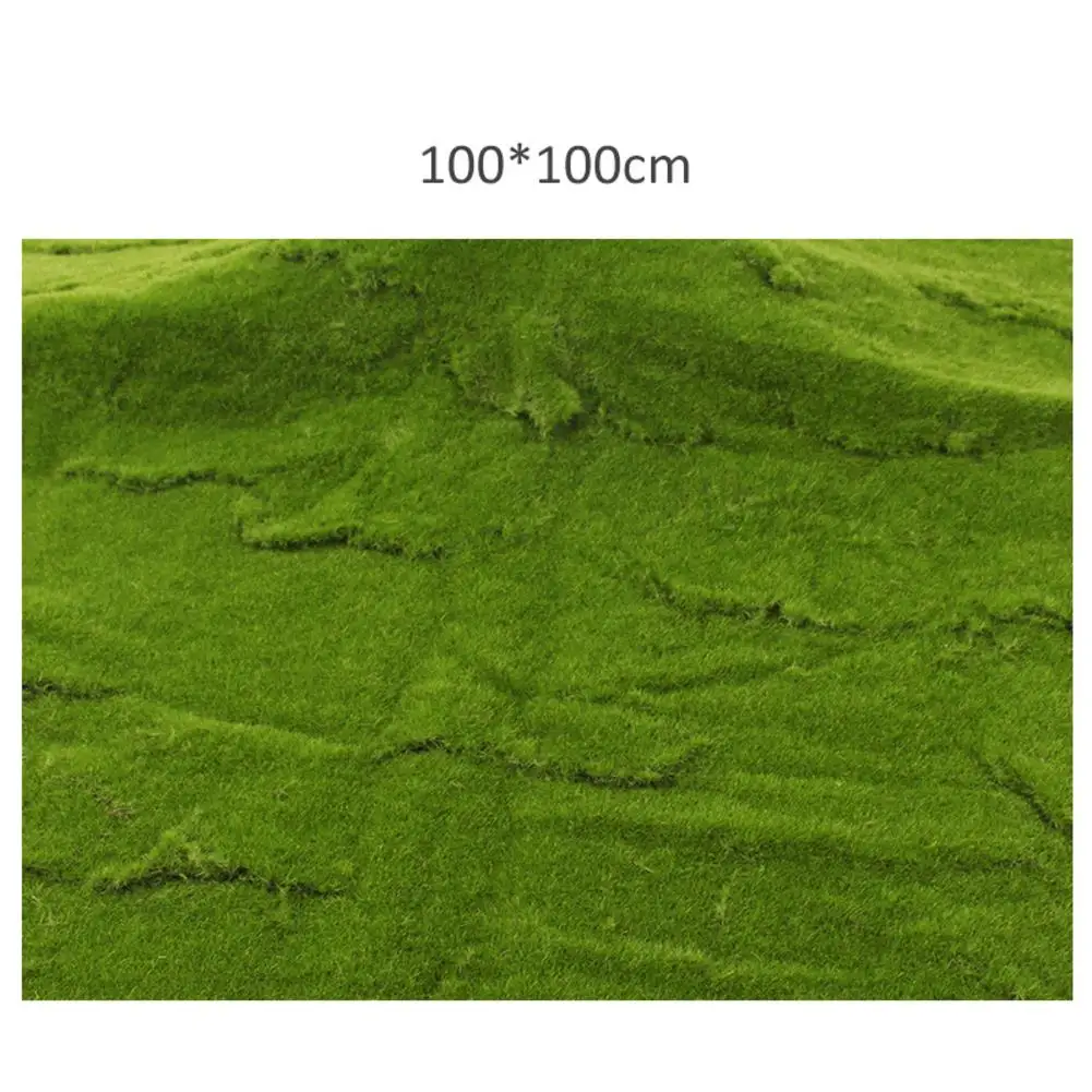1 м x 1 м Искусственный мох газон мини-Сказочный Сад имитация растений декоративный газон свадебный фестиваль Крытый Открытый Декор