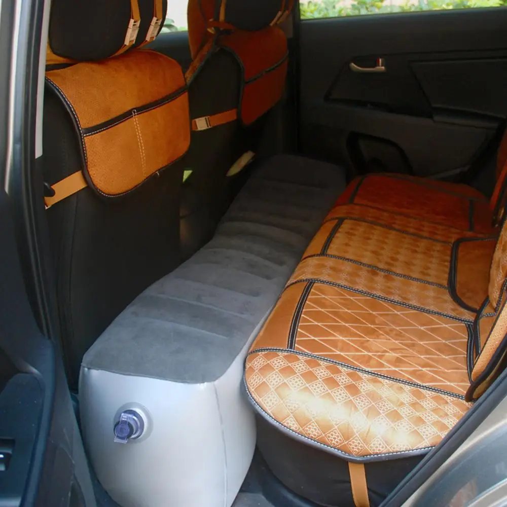 Car Bed Car Air Mattress Universal Rear Seat Cushion Air Bed Self-driving Tour For Auto Interior Automotive