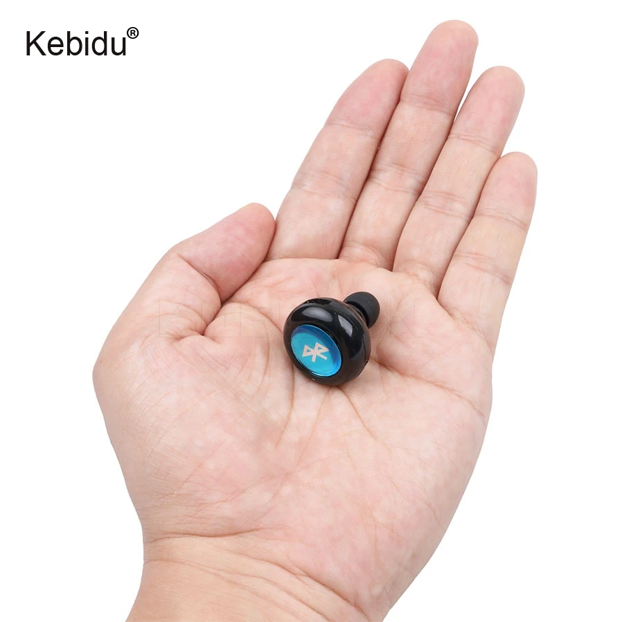 

kebidu New Hot Bluetooth Mini Earphone Wireless Bluetooth Stereo Headset Handfree Call headphone for iPhone for Samsung