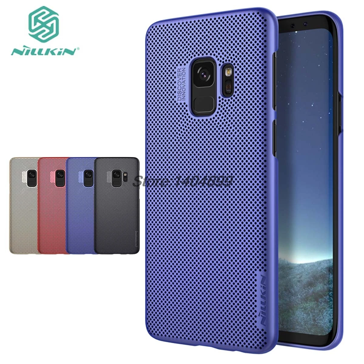 

sFor Samsung Galaxy S9 Case Nillkin Air Series Radiating Lightweight Breathable Cooling Case For Samsung Galaxy S9 Plus S9+
