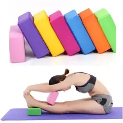 Йога блоки 9 "х 6" х 4 "Экологичные EVA пены кирпич блоки для йоги Блоки для фитнеса Q для тренировки, Пилатес, тренировки, Фитнес и тренажерный