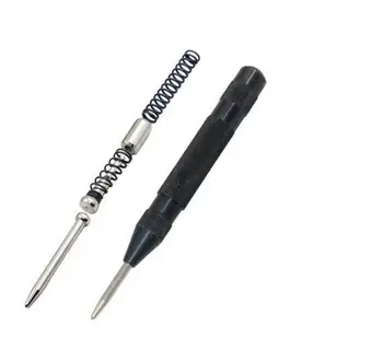 

100pcs/lot 5 Inch Automatic Center Pin Punch Spring Loaded Marking Starting Holes Tool