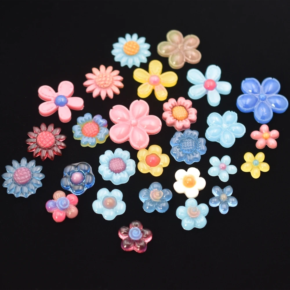 SNASAN Silicone Mold DIY FLOWERS Beads Resin Silicone Mould Handmade Resin Epoxy Resin Molds