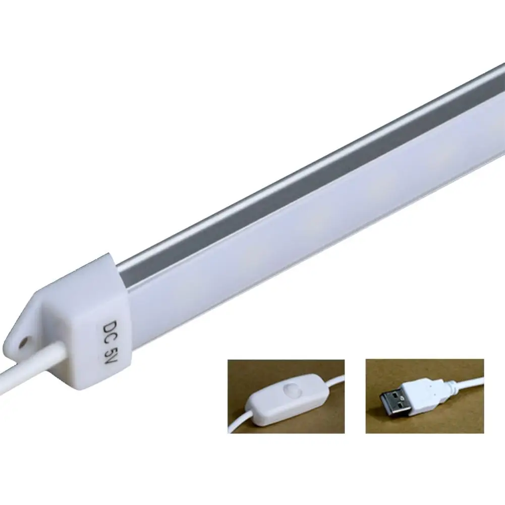 Kaigelin usb Авто LED Студенческая трубка для глаз свет бар DC 5V 5W кухонный шкаф освещение