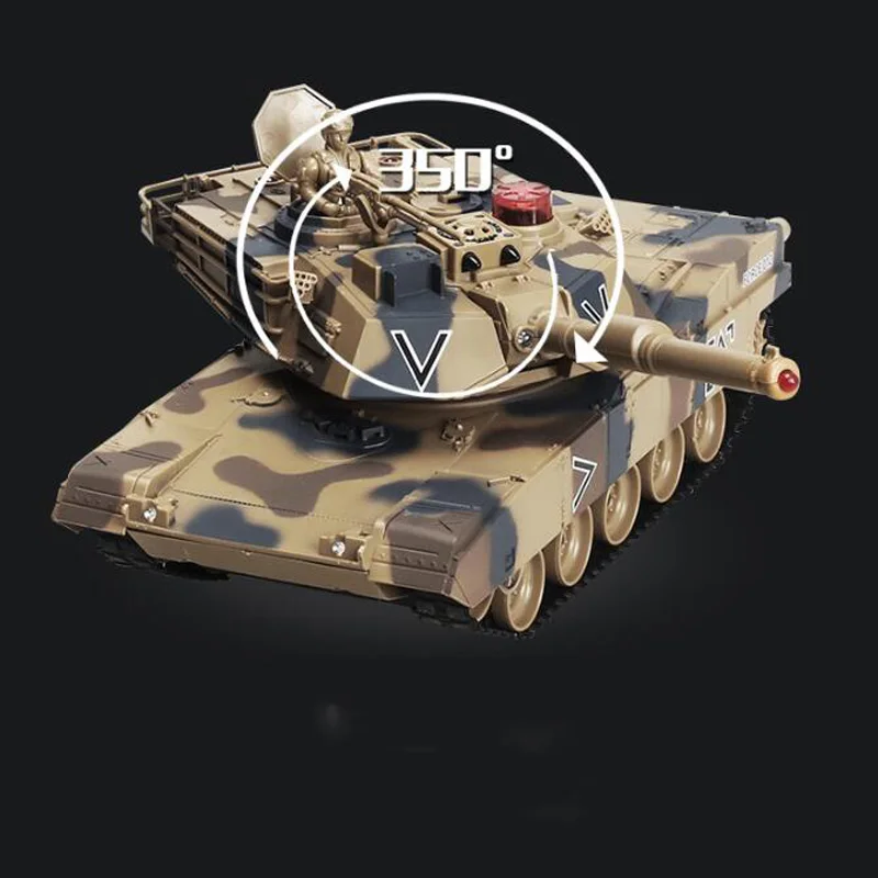 2,4 г детский симулятор танк с дистанционным управлением может играть 1:24 Зарядка Электрический пульт дистанционного управления модель автомобиля Танк автомобиль мальчик игрушка подарок