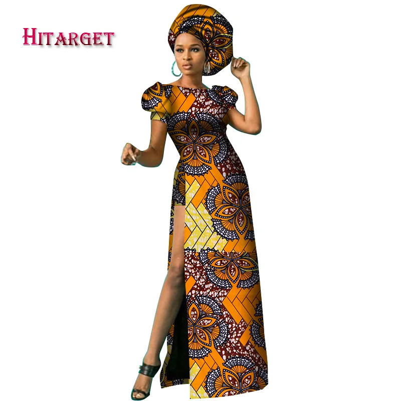 Африканские платья для женское Дашики Анкара восковой печати батик хлопок модные пикантные традиционный плюс Размеры одежда