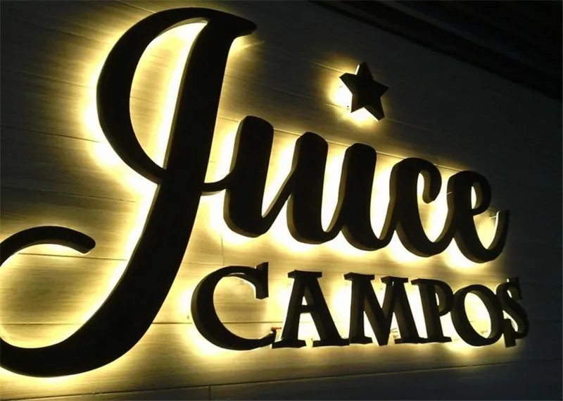 backlit stainless steel letters207