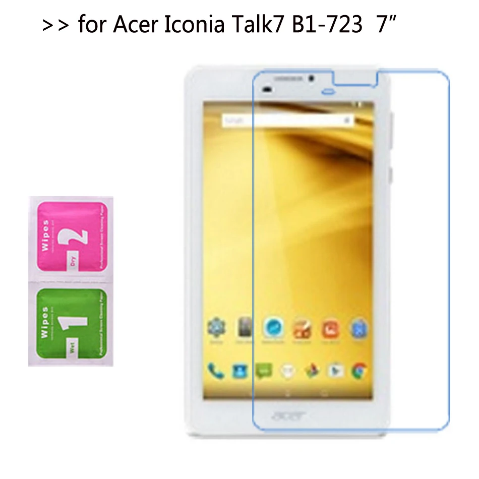 2 шт. прозрачный мягкий ультратонкий защитный экран для планшета acer Iconia Talk7 B1 723 7 0