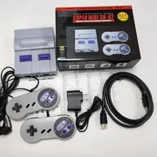 Мини HD HDMI ТВ игровая консоль портативная Ретро семейная игровая консоль встроенный 821 классический для SNES игр двойной геймпад PAL и NTSC