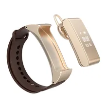Smart Bracelet Watch Talkband M8 Wireless Bluetooth Headphone Headset Talk Band Pedometer Fitness Monitor Wristband PK Huawei B2