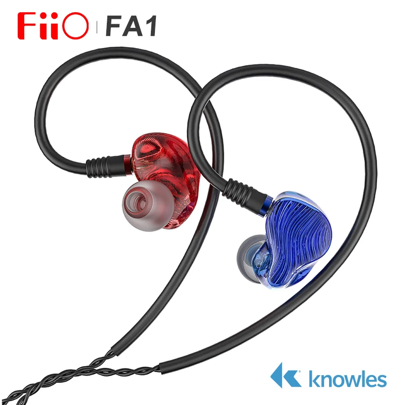  Fiio FA1 Knowles ED-33357 Single Balanced Armature Driver HiFi In-ear Earphone Monitor with Detacha