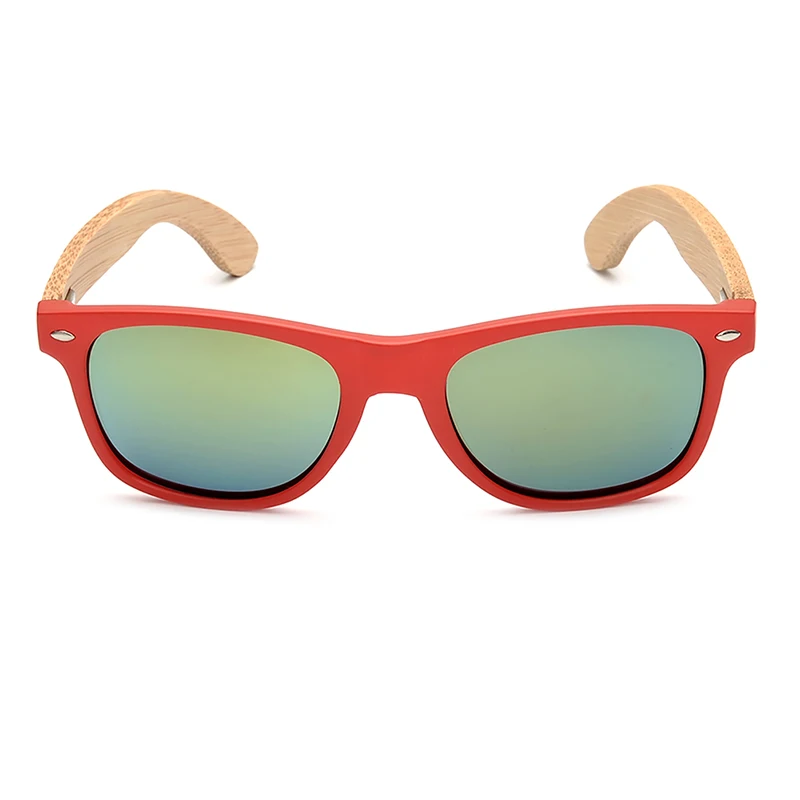 1C-CG003c-Red plastic and green polarized lens sunglasses women BOBO BIRD (5)