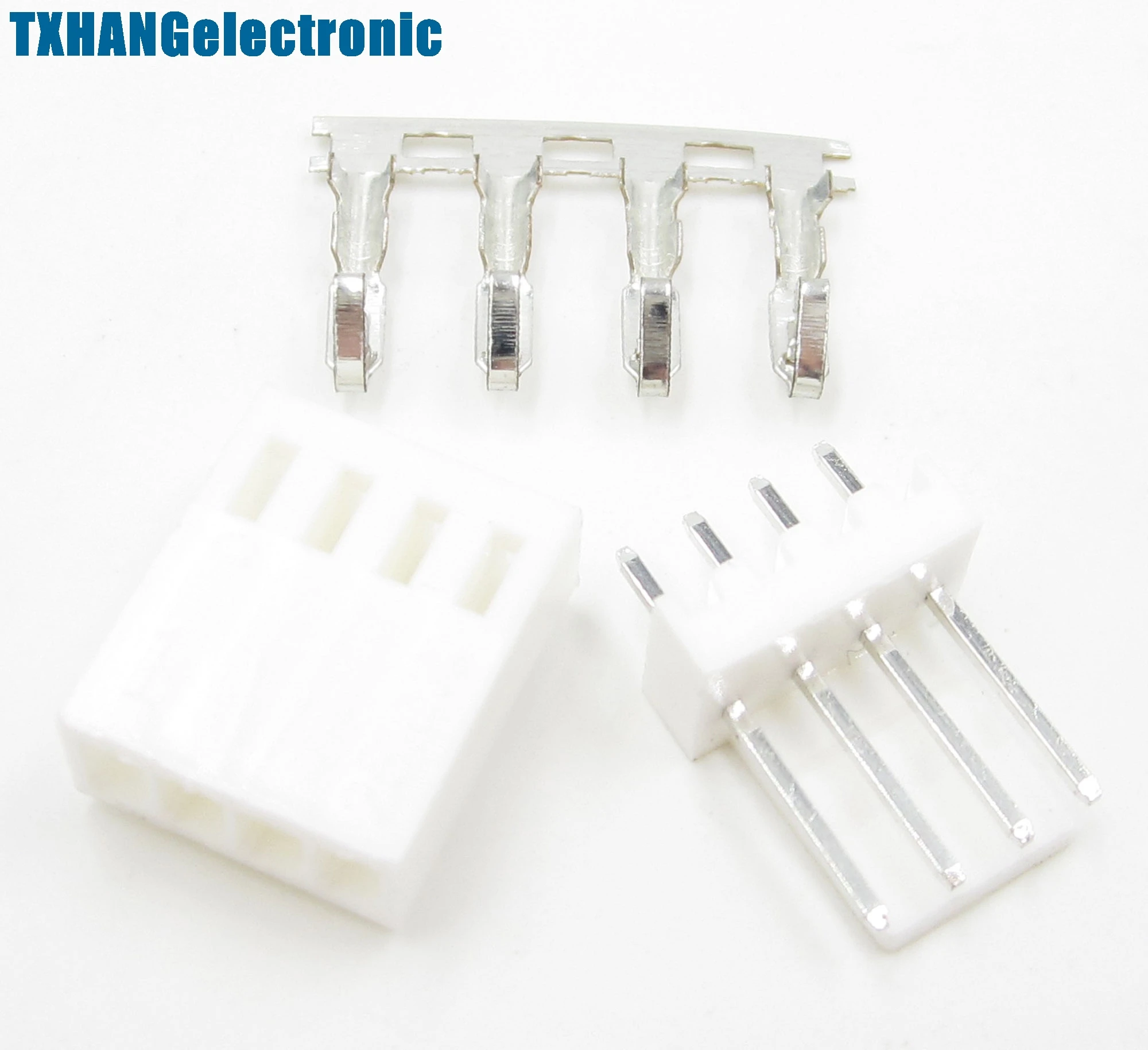 10PCS KF2510 4P 2.54mm Pin Header+Terminal+Housing Connector Kitspin