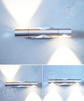 

2016 Porch Lights 220v 2*3w Led Wall Lamp Brief Lights Fashion Bedside Energy Saving Bedroom Living Room Bar Ktv Free Shipping