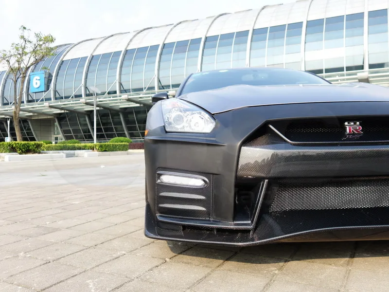 2008-2015 Nissan R35 GTR 2017Nismo Style Front Bumper PCF (110)