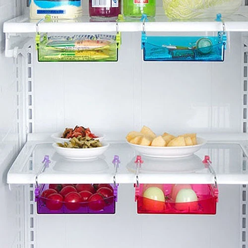 Refrigerator Multi Partition Space Efficient Fresh Layer Mini Storage