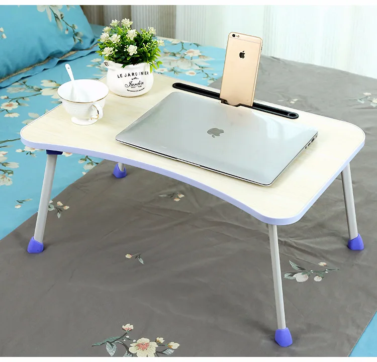 Folding Desk Small Bed Table Dormitory Student Student Laptop Desk Multi-function Bracket Table Bedroom