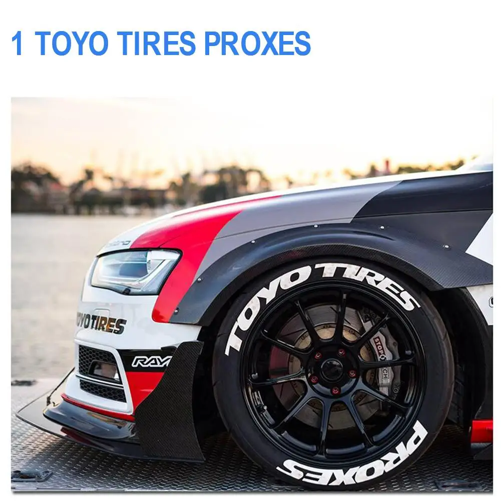 

Car Tire Wheel Sticker Car Tuning Universal Auto Motorcycle Tire Stickers Personalized Car Styling Wheel Label With 2 Blades