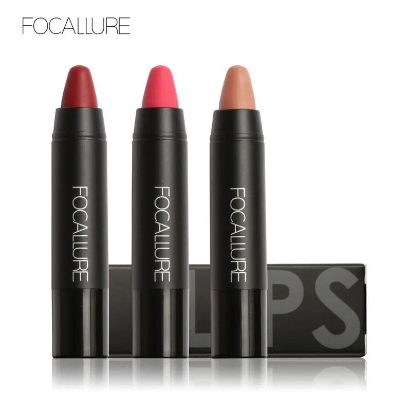 

FOCALLURE Velvet Silky Lipstick Pen Sexy Beauty Long Lasting Kissproof Pencil Lip All Day Best