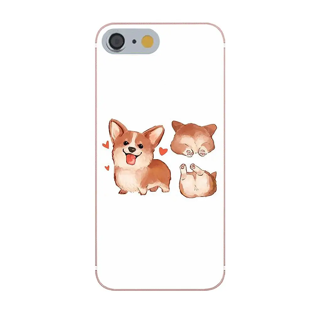 Для Huawei Honor 4C 5A 5X 6A 6C 6X 7X 9 V8 V10 Mate 7 8 10 P9 P20 Pro Lite Play мягкие ТПУ чехлы Welsh Corgi Pc жесткий
